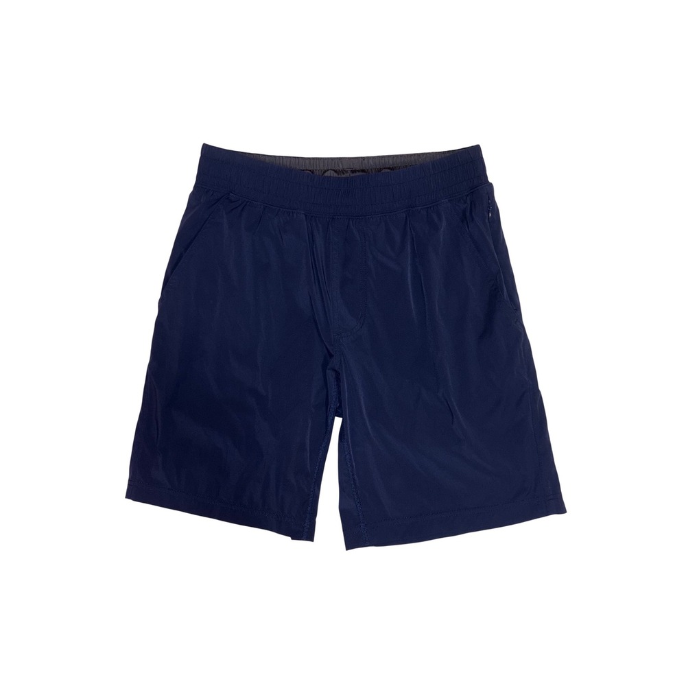 RHONE Mako Shorts Mens Small Navy Blue 7" Inseam Unlined Athletic Training Gym